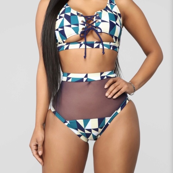 Other - High waisted bikini swimsuit (brand new)